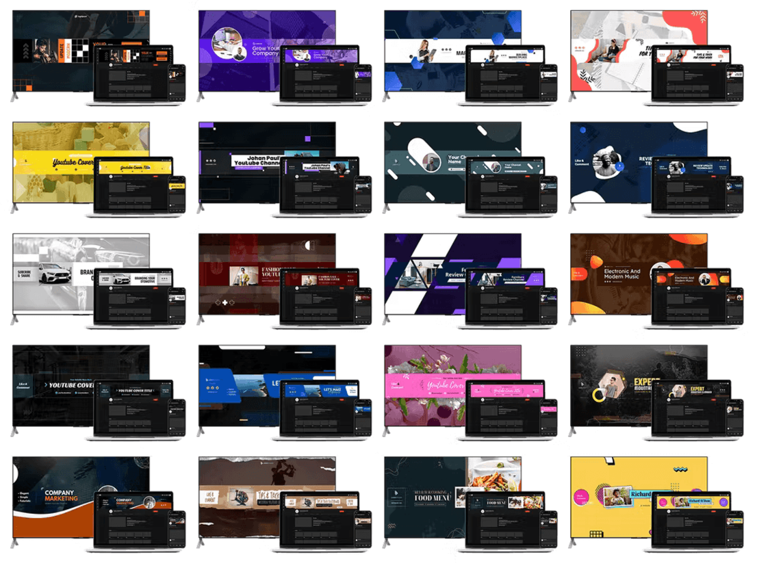 Preview YT Channel Designs